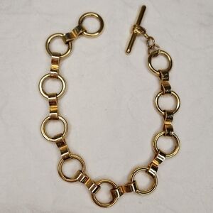 40s gold chainlink bracelet